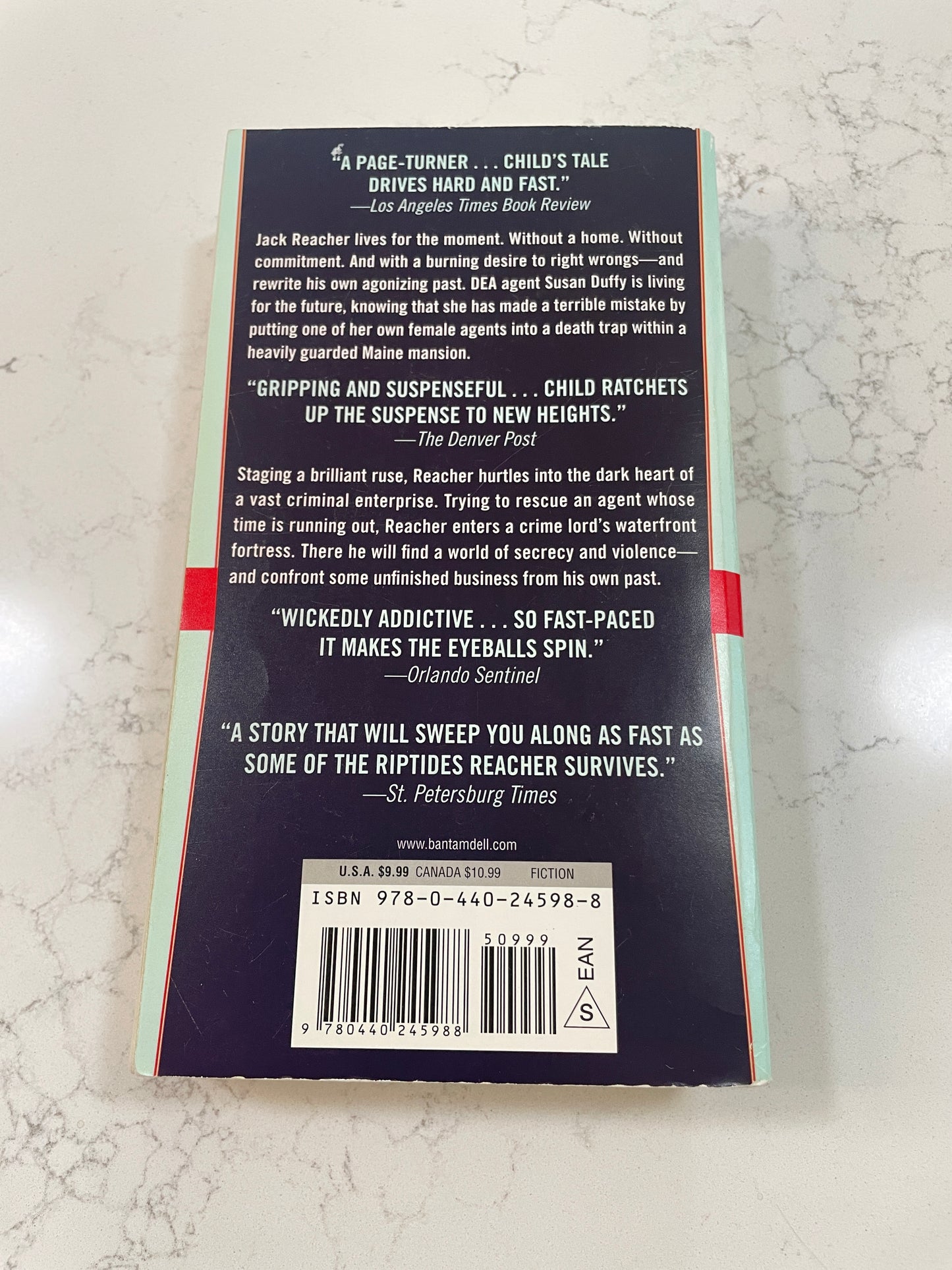Persuader written by Lee Child