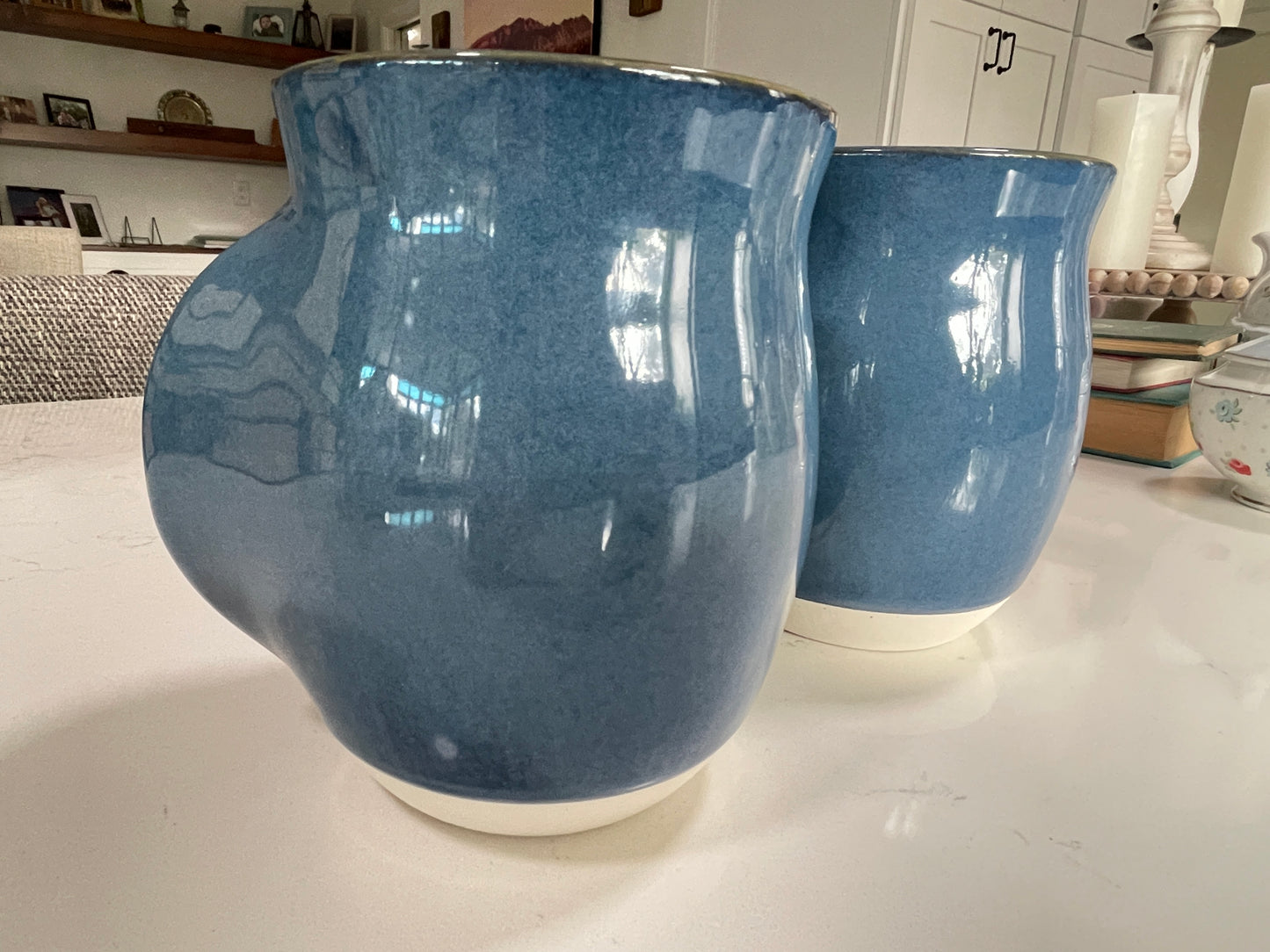 Demin Blue Stoneware Mug (Dwell Studios)