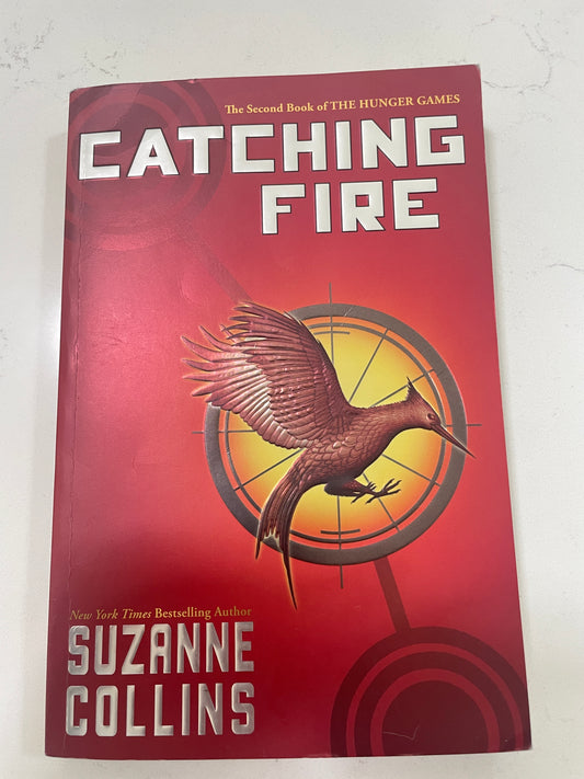 Catching Fire by Suzanne Collins (secondhand book)