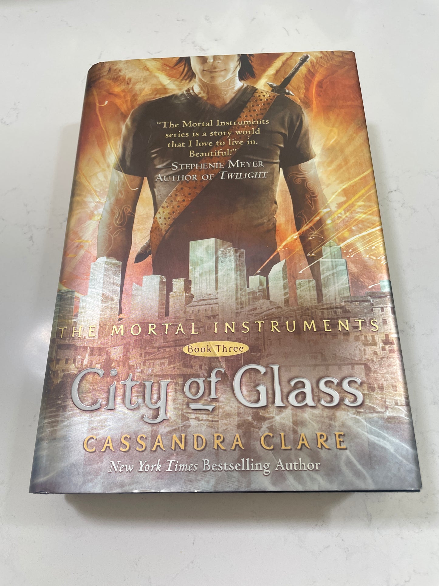 City of Glass by Cassandra Clare (secondhand hardback cover)