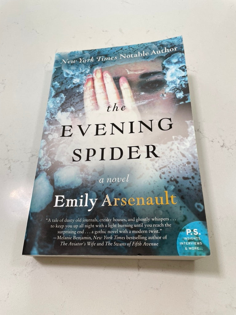 The Evening Spider by Emily Arsenault (secondhand book)