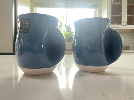 Demin Blue Stoneware Mug (Dwell Studios)