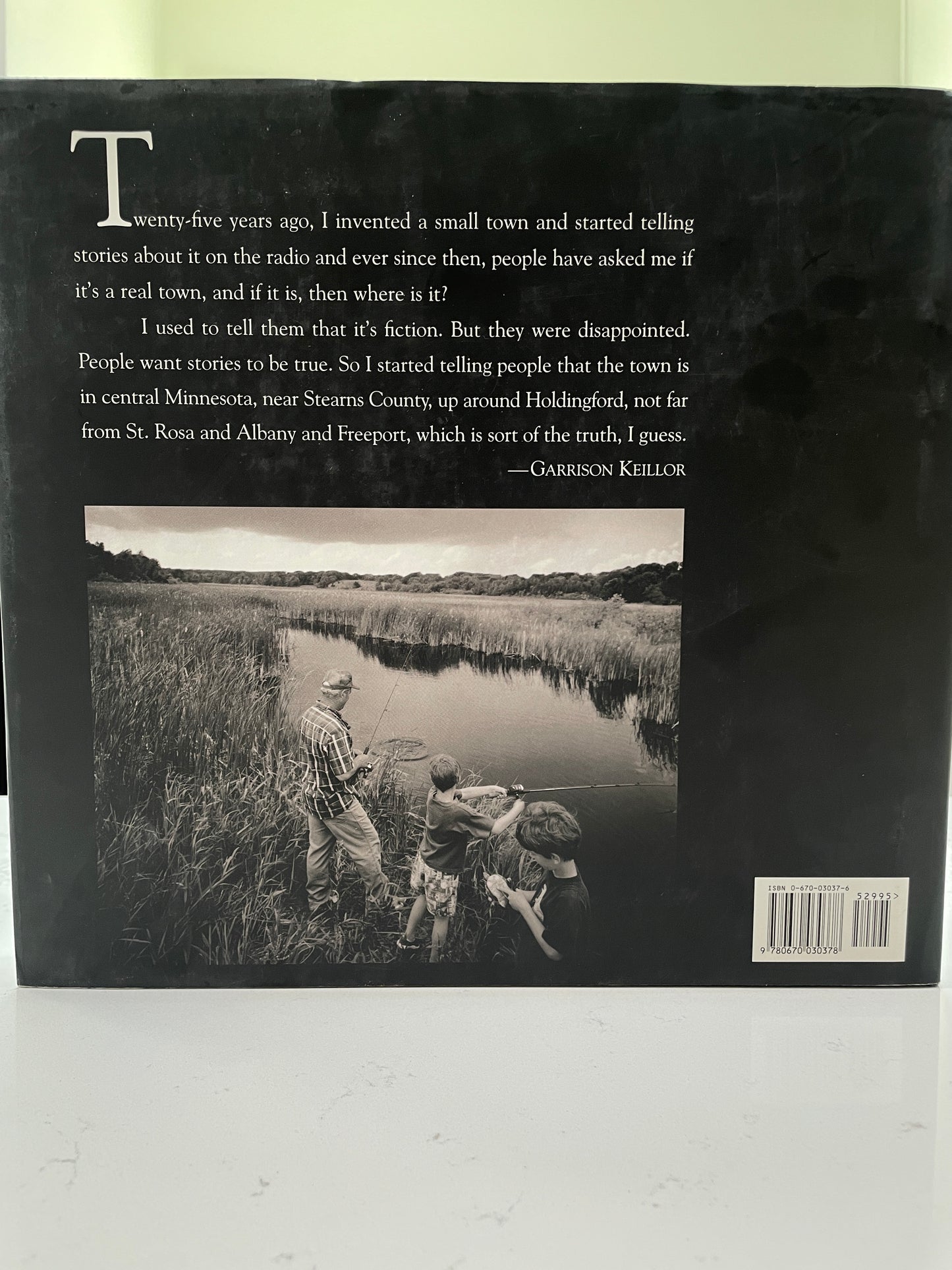 In Search of Lake Wobegon by Garrison Keillor & Richard Olsenius (secondhand book)