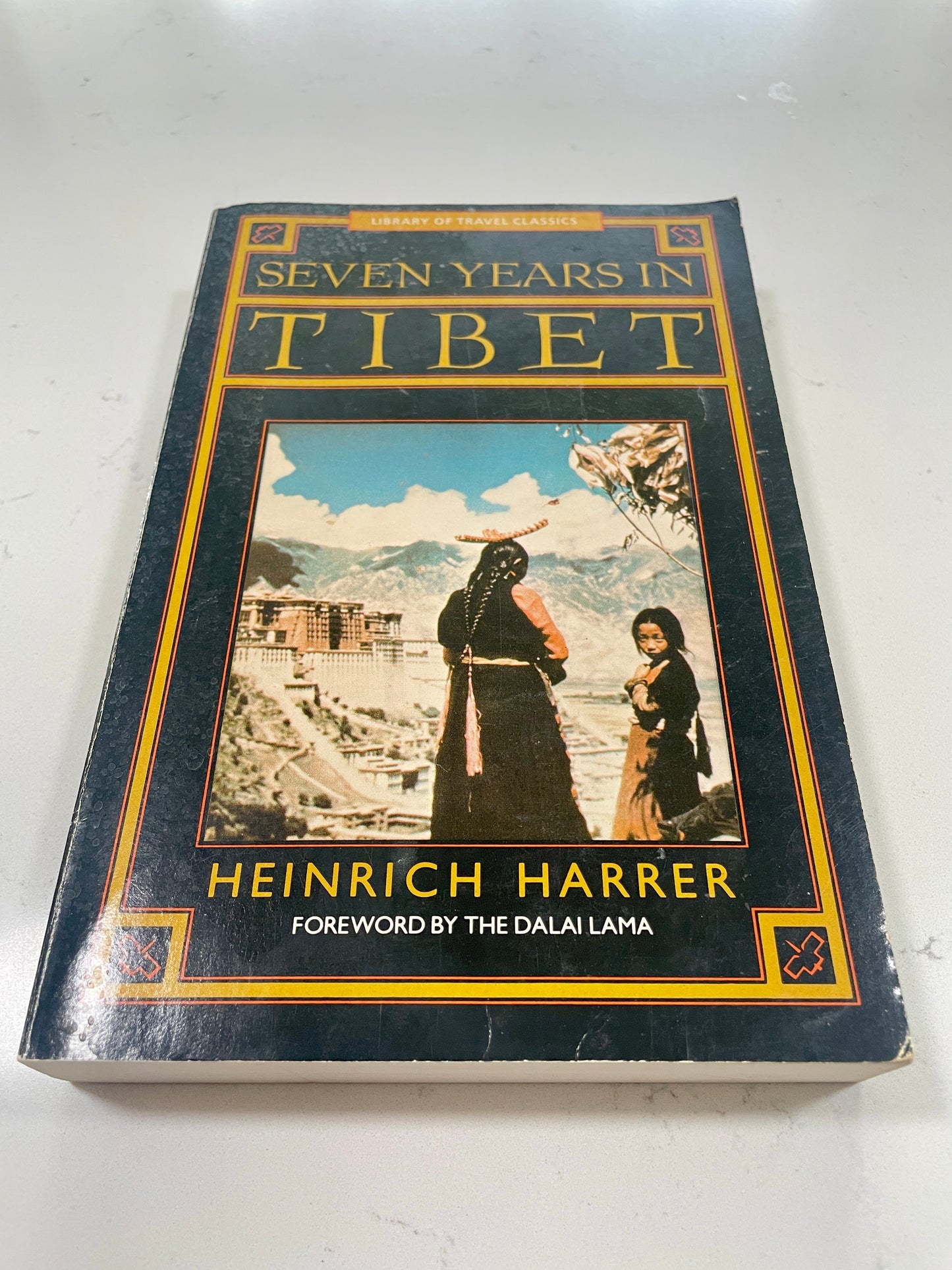 Seven Years in Tibet written by Heinrich Harrer