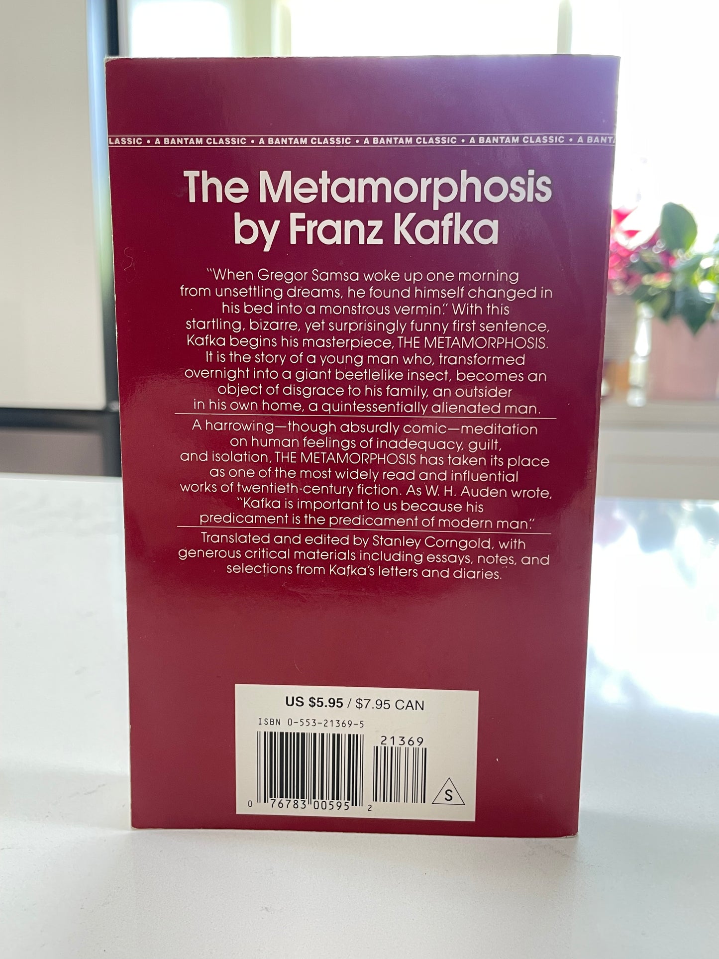 The Metamorphosis (used book)