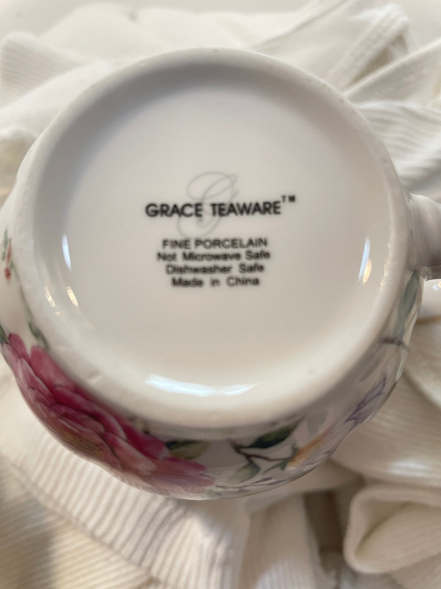 Hyacinth Floral Grace Teaware Tea Set