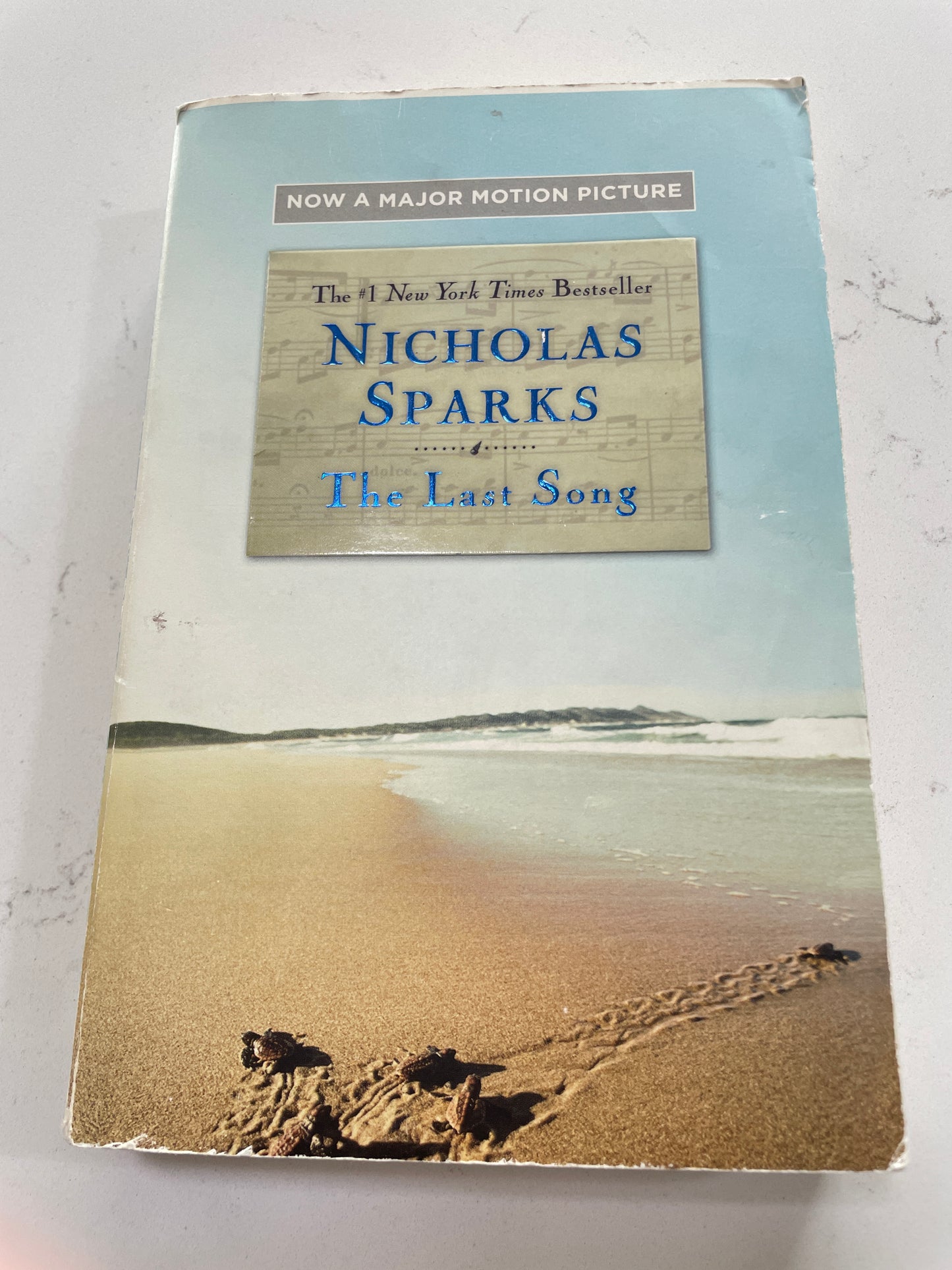 The Last Song by Nicholas Sparks (secondhand book)