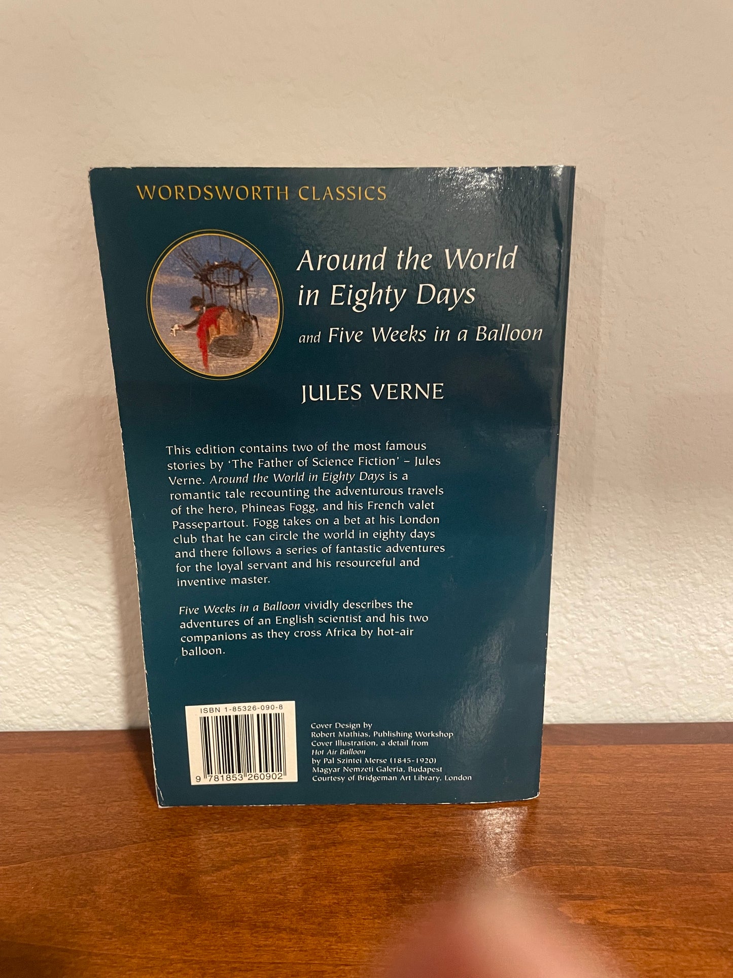 Around the World in Eight Days & Five Weeks in a Balloon (used book)