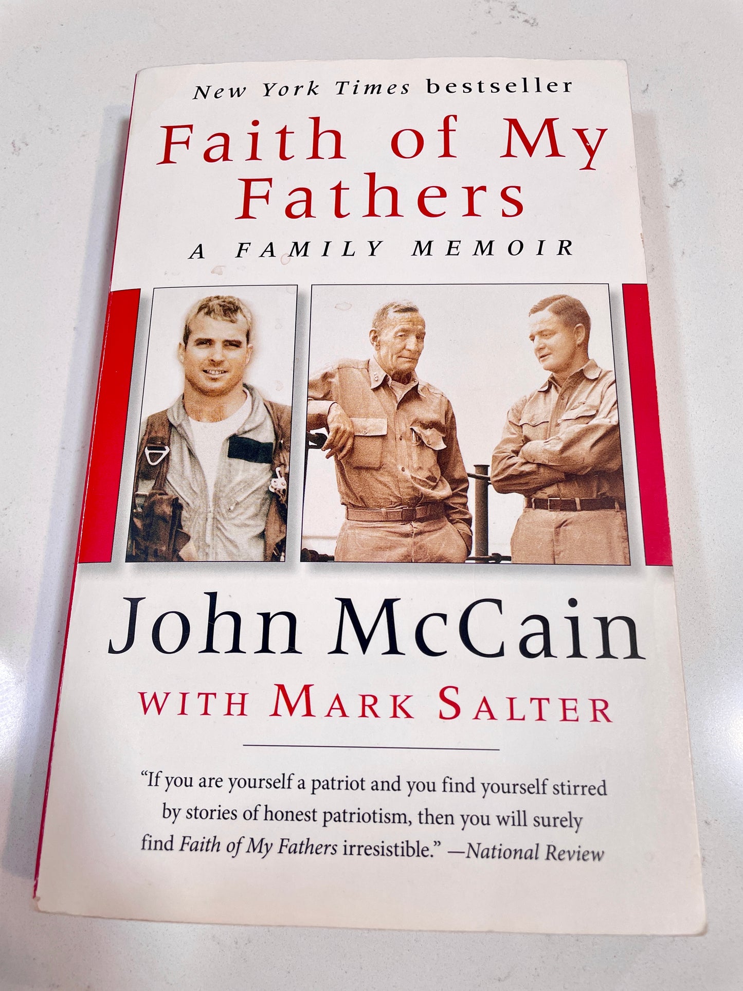 Faith of My Fathers by John McCain