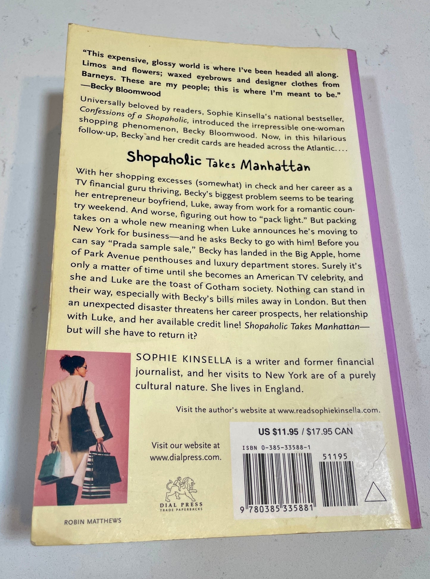 Shopaholic Takes Manhattan by Sophie Kinsella