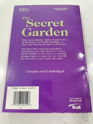 The Secret Garden by Frances Hodgson Burnett (secondhand book)