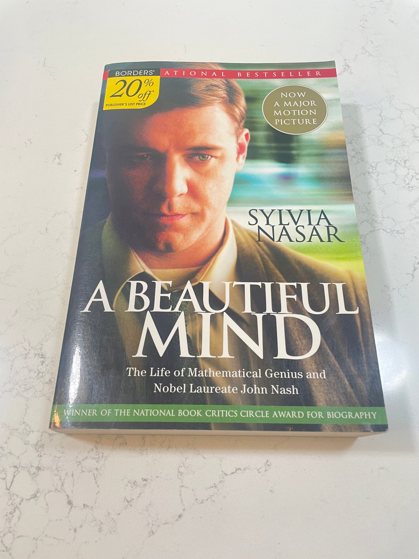 A Beautiful Mind written by Sylvia Nasar