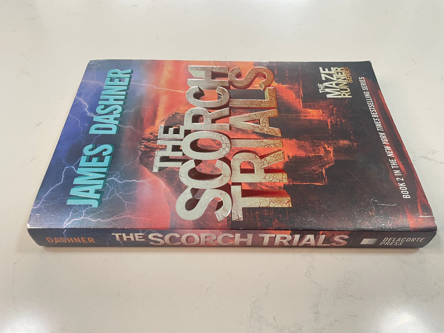 The Scorch Trials written by James Dashner (The Maze Runner Series)