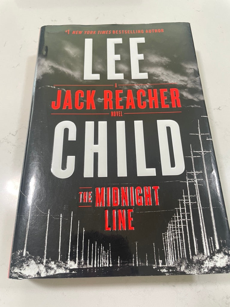 The Midnight Line by Lee Child (secondhand book)