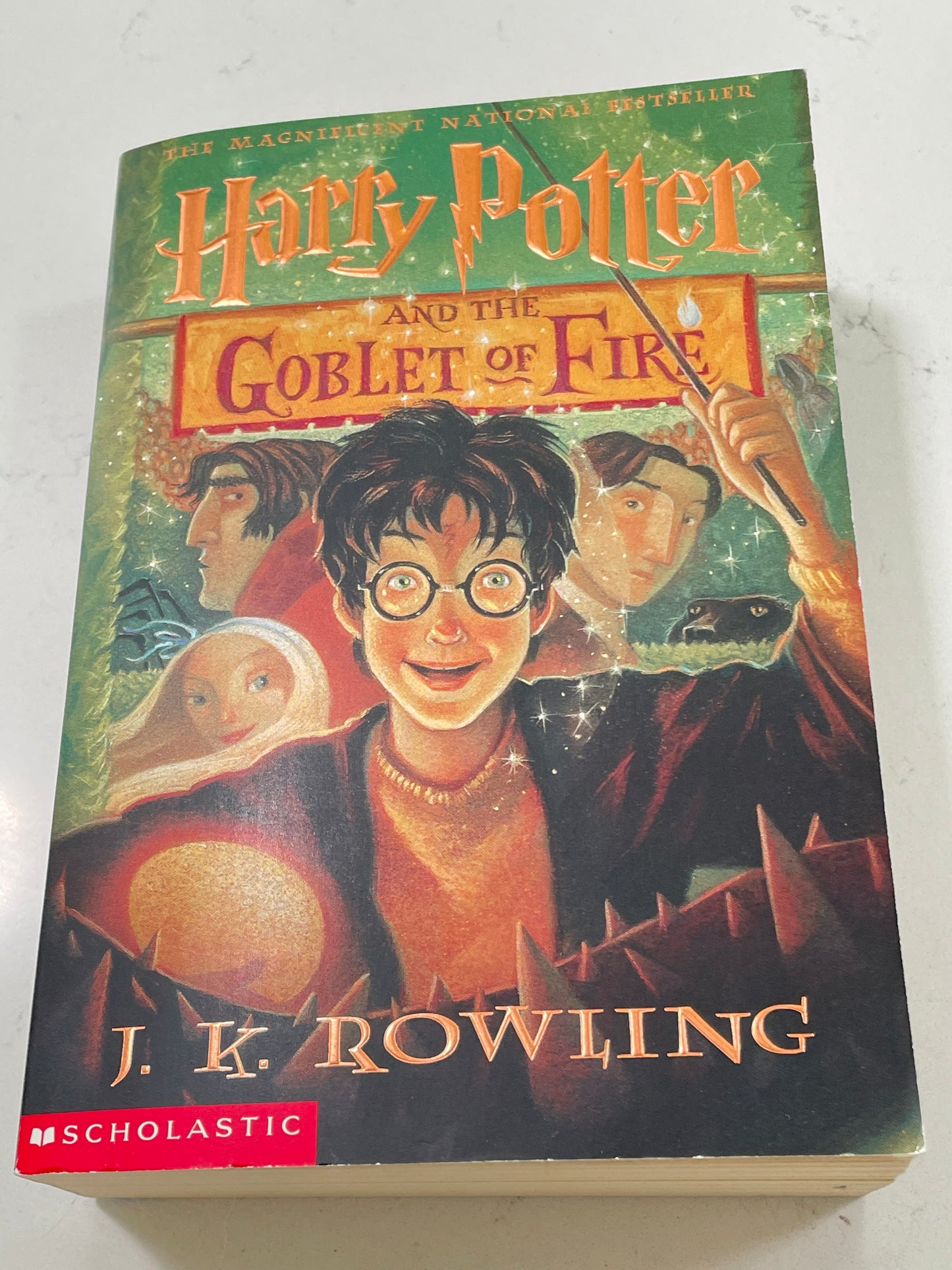 Harry Potter and the Goblet of Fire by J.K. Rowlings (secondhand book)