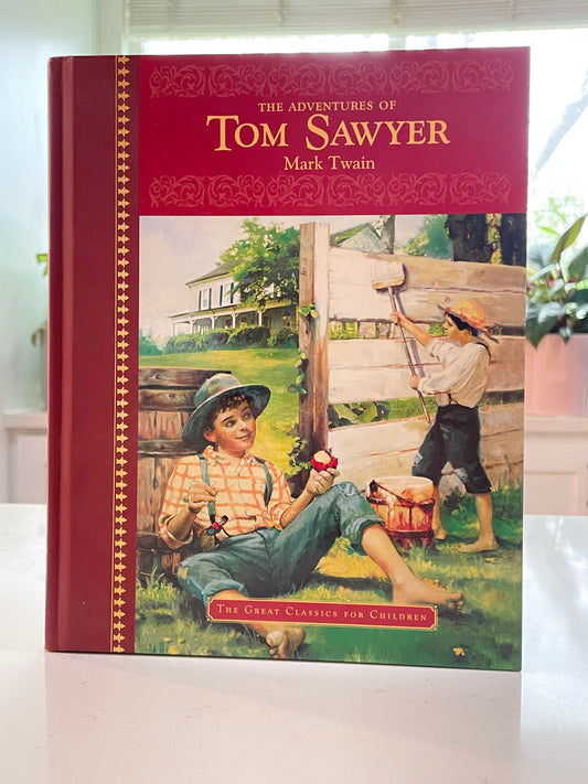 The Adventures of Tom Sawyer by Mark Twain (used book)