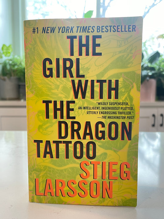 The Girl With The Dragon Tattoo by Stieg Larsson (used book)