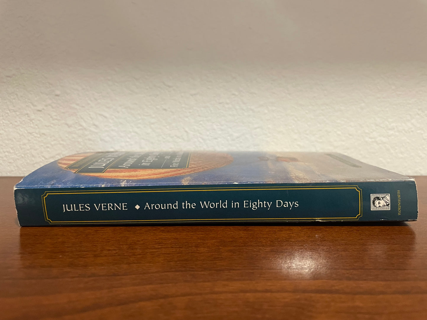 Around the World in Eight Days & Five Weeks in a Balloon (used book)