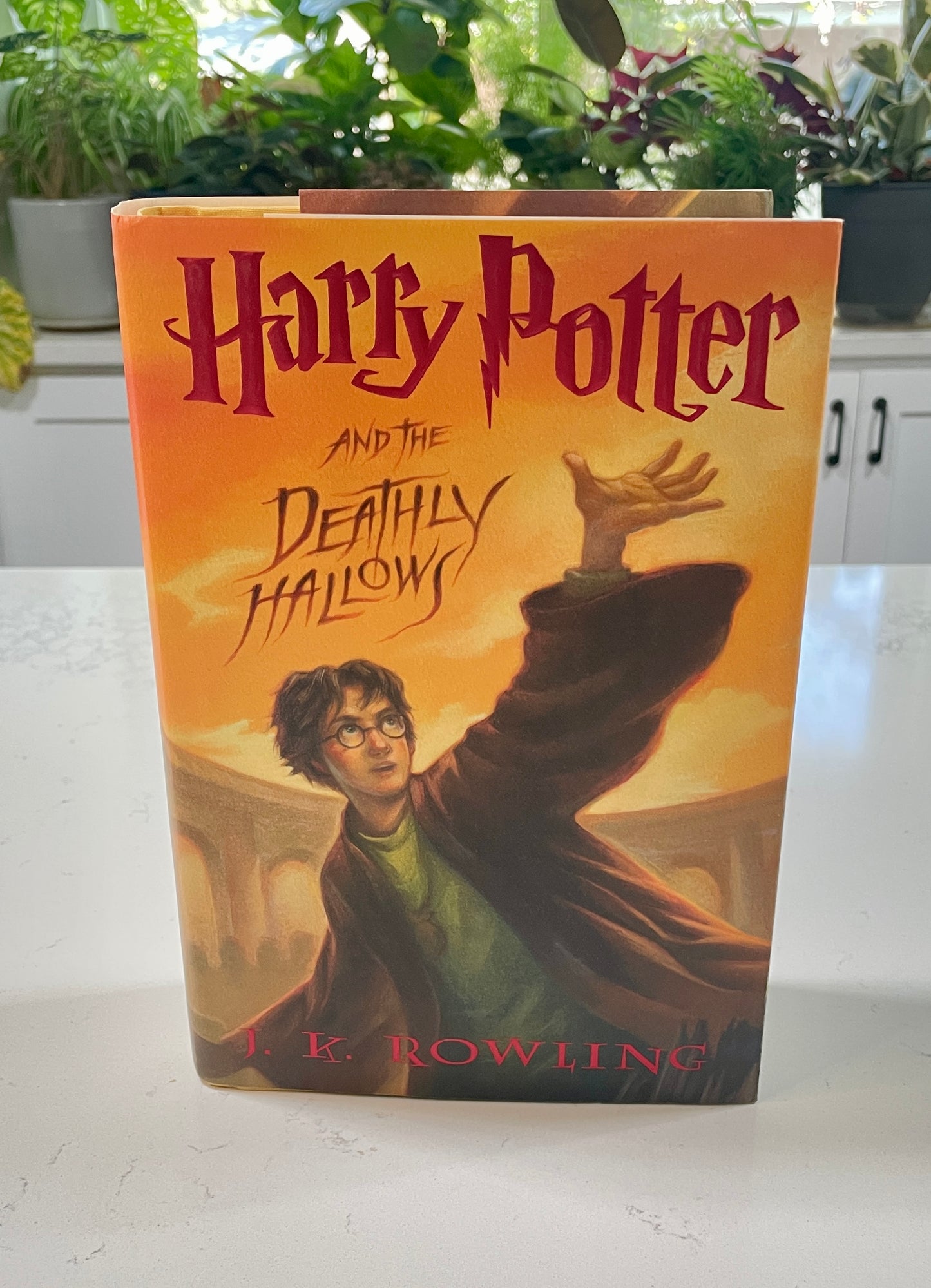 Harry Potter and the Deathly Hallows written by J.K. Rowling