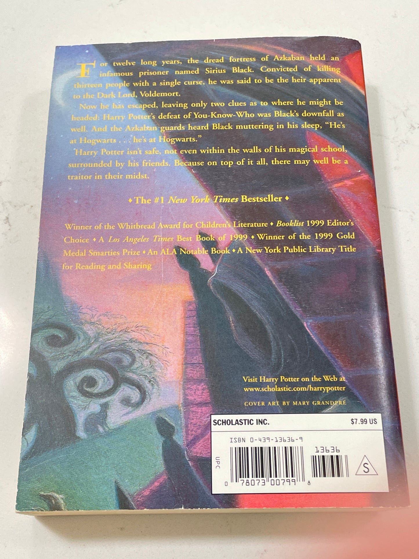 Harry Potter and the Prisoner of Azkaban by J.K. Rowling (secondhand book)