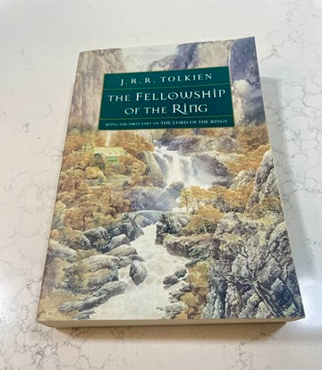 The Fellowship of the Ring written by J.R.R. Tolkien