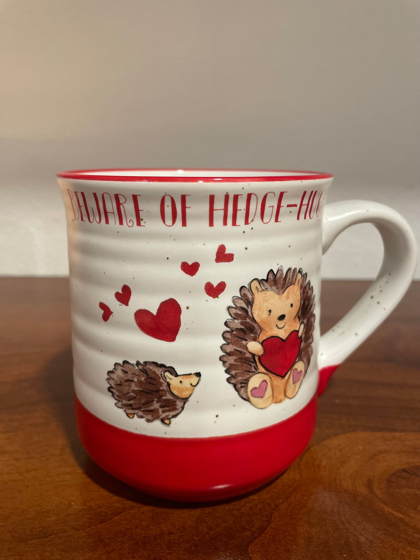 Sheffield Home Ceramic Mug Hedge Hog Valentine's Theme