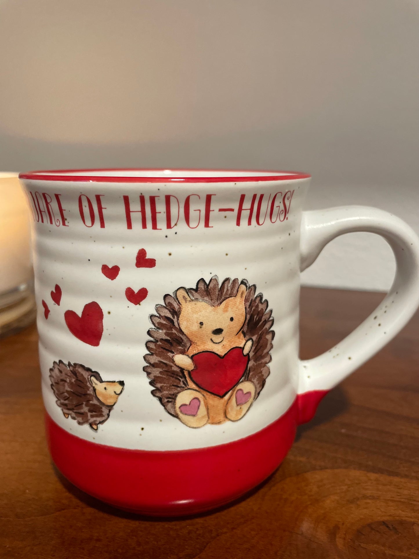 Sheffield Home Ceramic Mug Hedge Hog Valentine's Theme